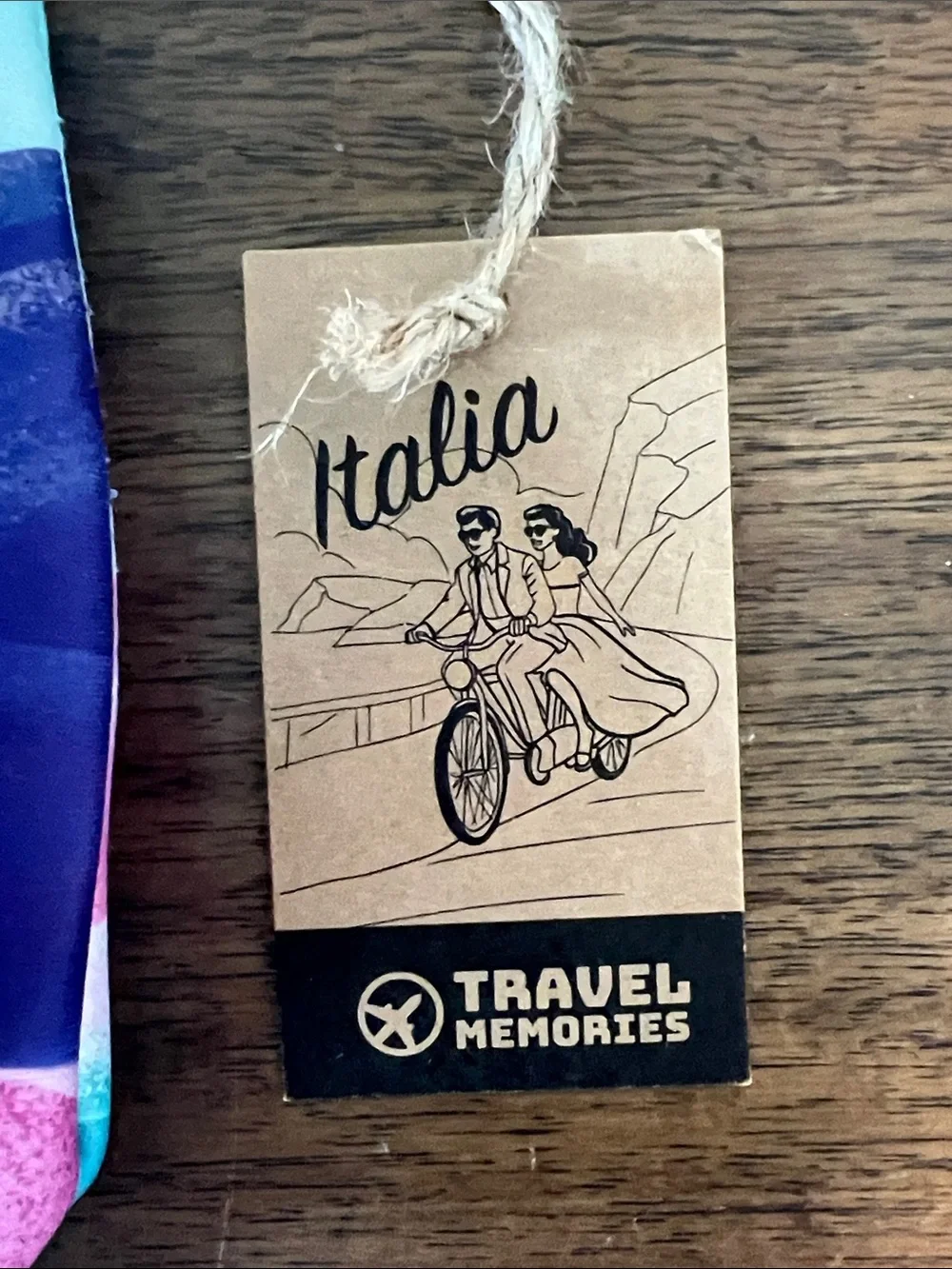 Italia Travel Memories Cosmetic Bag
